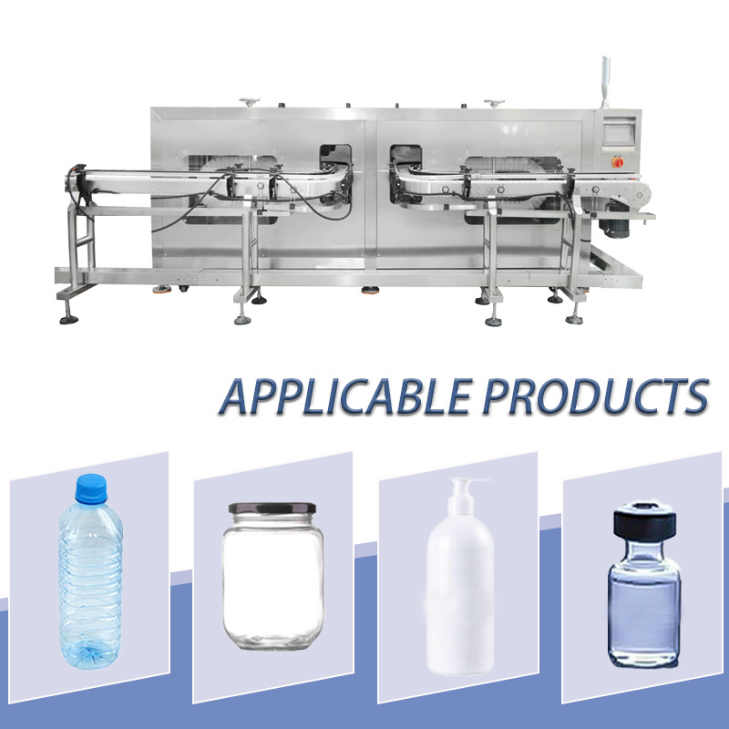 High-Speed Washing Machine Bottle Washer for Glass Plastic Bottles