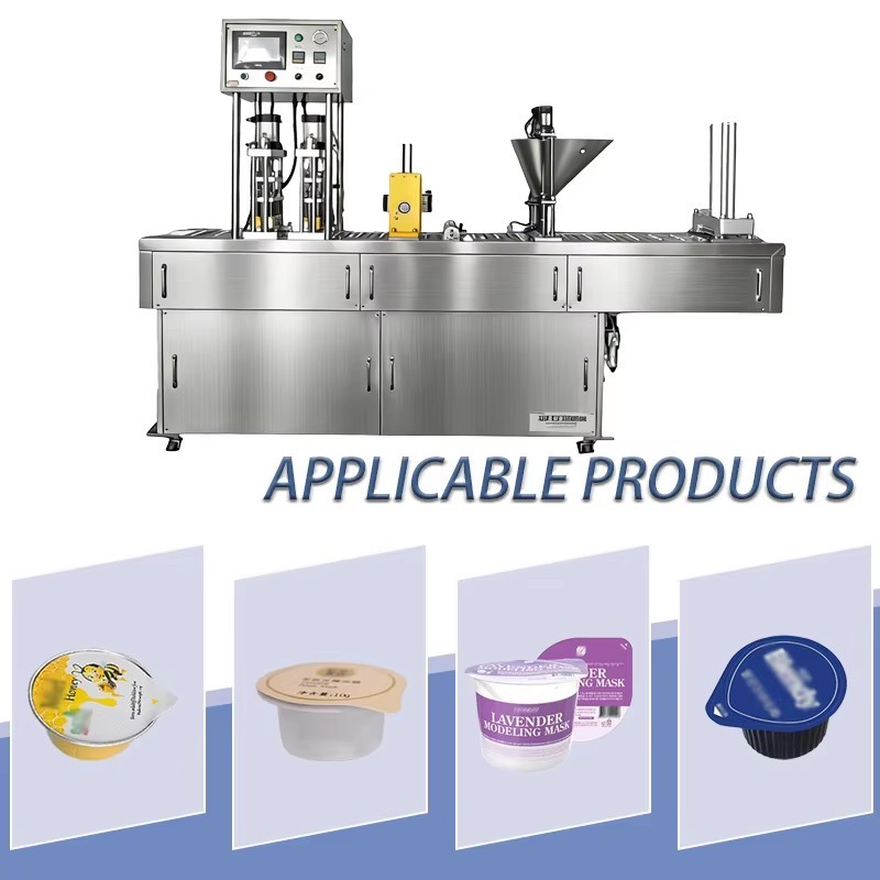 Automatic Coffee Capsule Filling and Sealing Machine | High-Speed Capsule Packaging Equipment