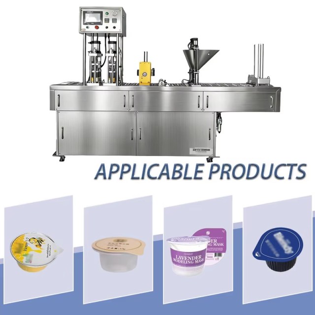 Automatic Coffee Capsule Filling and Sealing Machine | High-Speed Capsule Packaging Equipment
