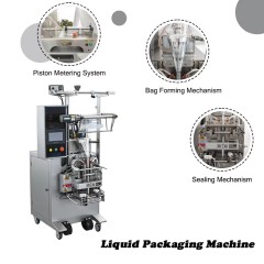 Automatic Sachet Liquid Packing Machine for Ketchup, Honey,Juice, Milk & Oil