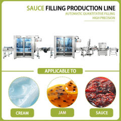 Food-Grade Automatic Bottle Washer Filler Vacuum Capper Line with Extended Shelf Life