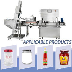 Automatic Vacuum Capping Machine | High Efficiency Sealing for Food & Pharma Industry