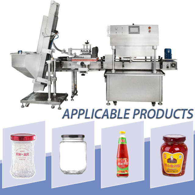 Automatic Vacuum Capping Machine | High Efficiency Sealing for Food & Pharma Industry