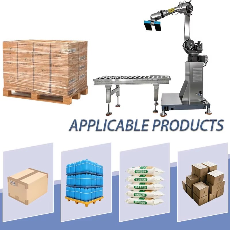 Automatic 6-Axis Palletizing Robot - Industrial Stacking Solution