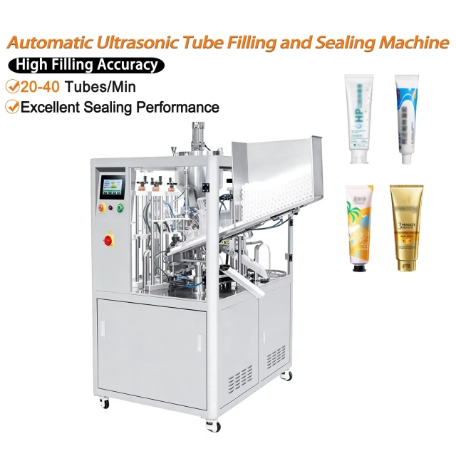 Automatic Ultrasonic Tube Filling & Sealing Machine | High Speed & Precision