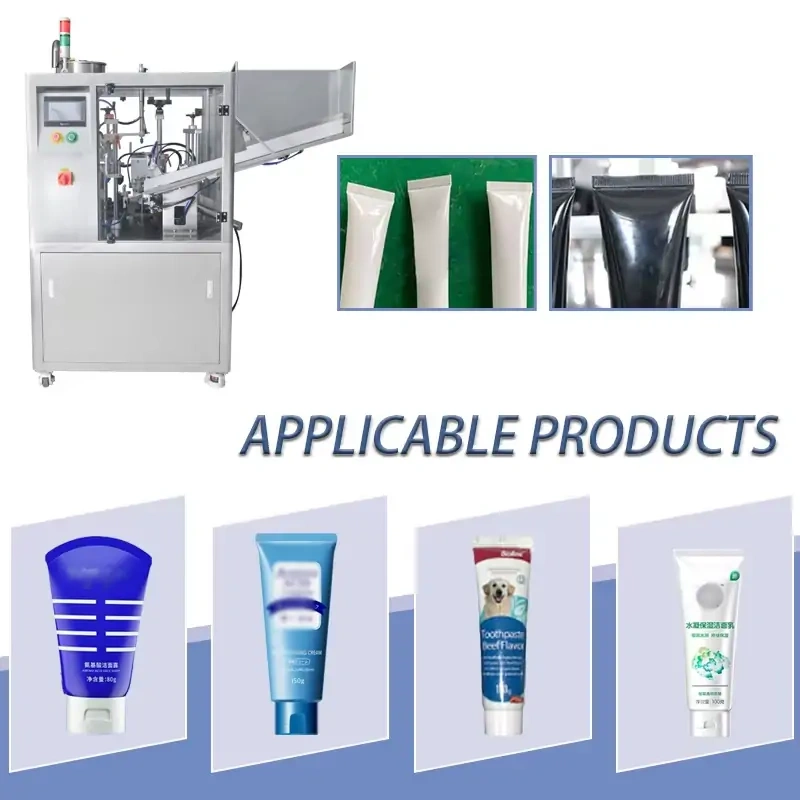 Automatic Ultrasonic Tube Filling & Sealing Machine | High Speed & Precision