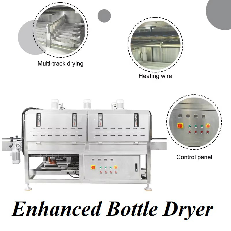 Enhanced Multi-Tunnel Bottle Dryer