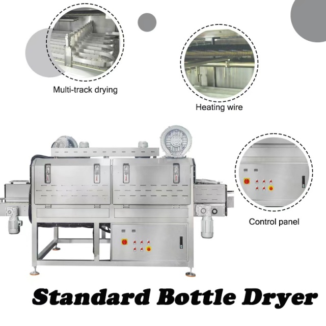Automatic Bottle Jar Drying Machine
