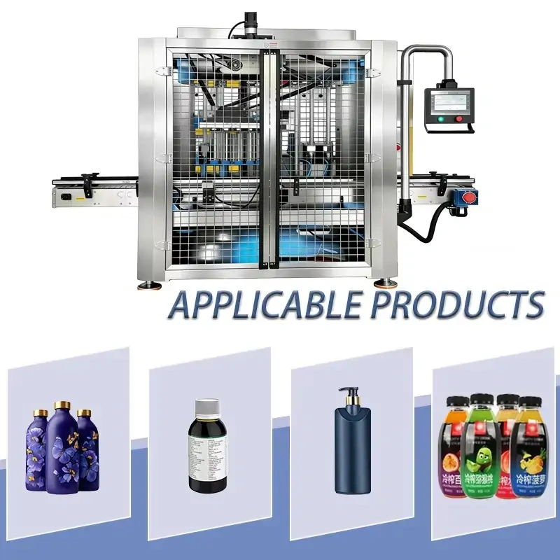 Automatic Delta Robot Spider Hand Liquid Filling Machine