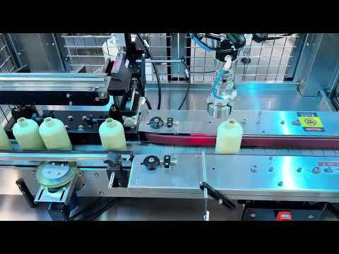 Automatic Delta Robot Capping Machine | Vision Guided Bottle Capper with Precise Torque Control