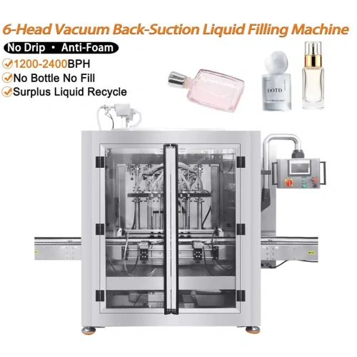 8 Head Tracking Filling Machine For Edible Oil Viscous Liquid