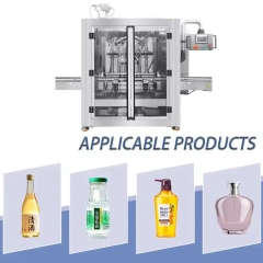 Automatic Vacuum Back Suction Liquid Filling Machine