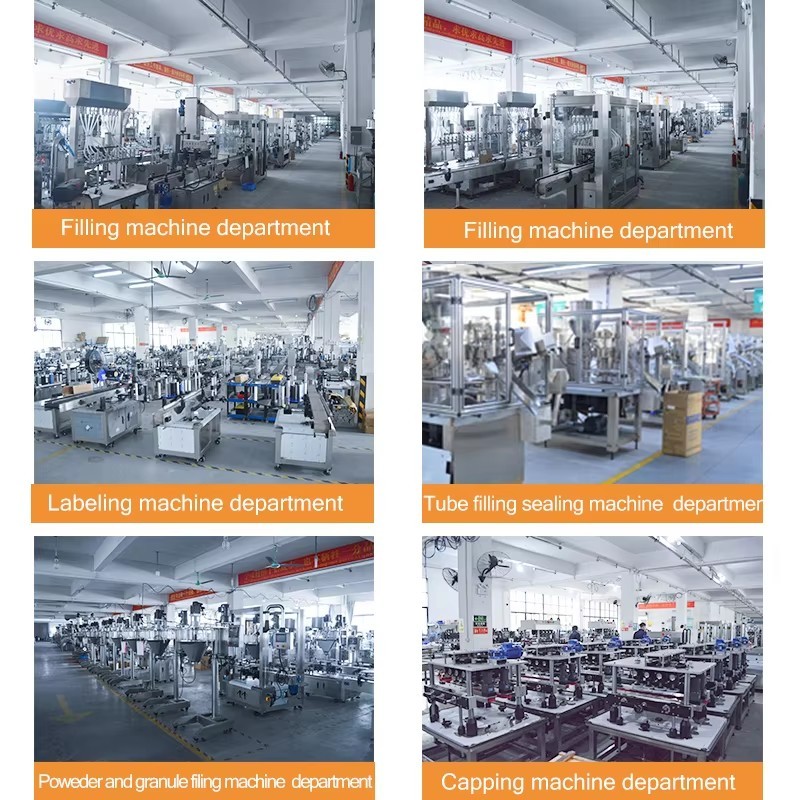 Automatic Vacuum Back Suction Liquid Filling Machine