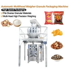 Automatic Multihead Weigher Granule Packaging Machine | High Precision Bag Packing Equipment