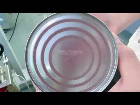 Automatic Cap Feeding Press Capping Machine | Tin Can Plastic Jar Capper
