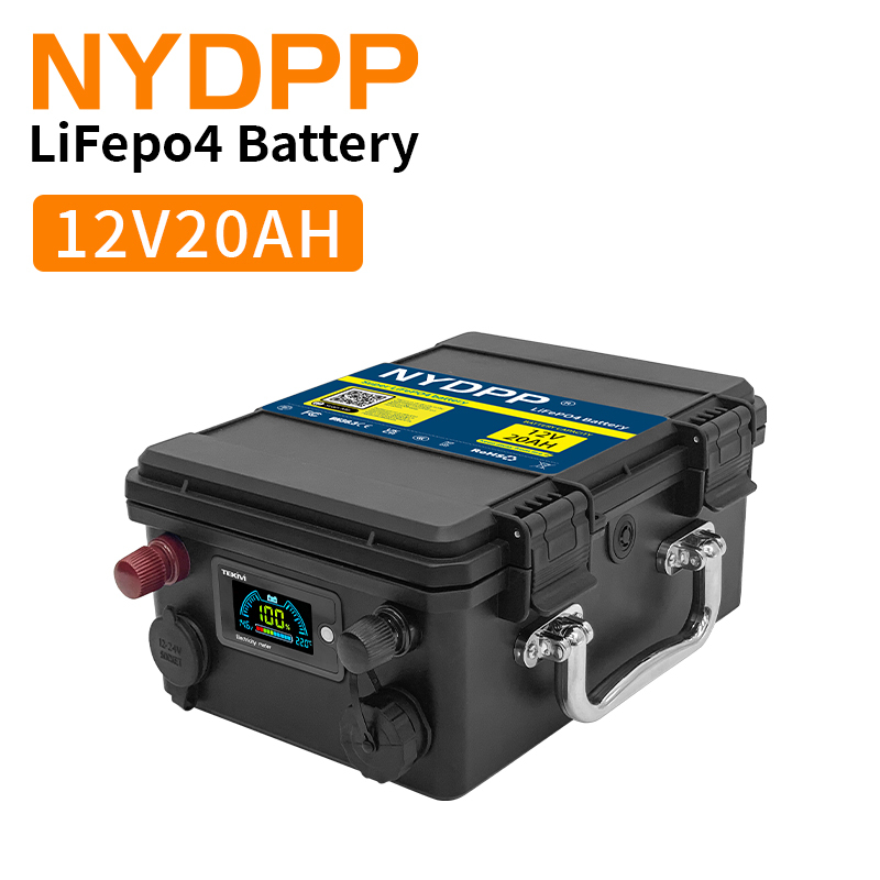 Batterie 24V LiFePO4 100AH 120AH 150AH 200AH avec chargeur 10A