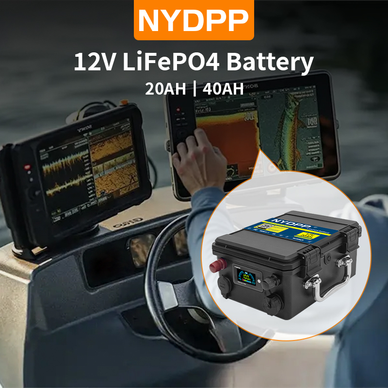 Batterie 24V LiFePO4 100AH 120AH 150AH 200AH avec chargeur 10A