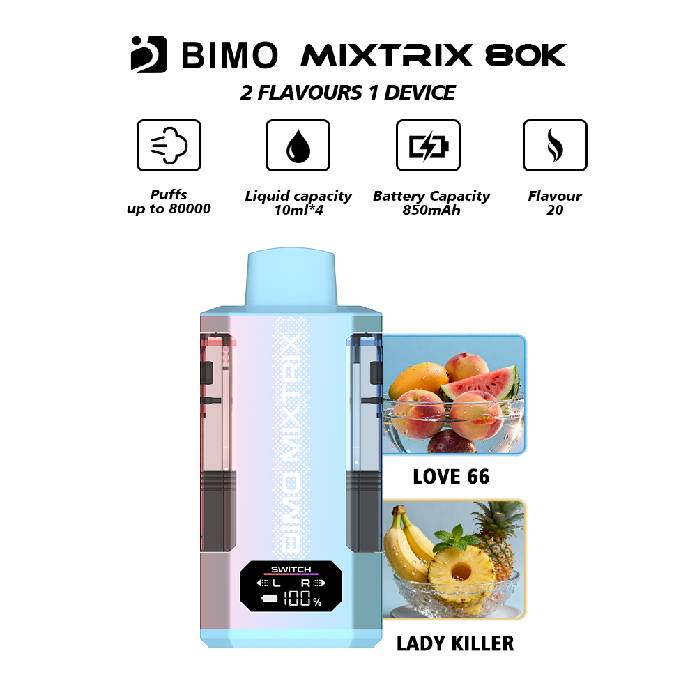 BIMO MIXTRIX 80000 Puffs,MY SHOP,BIMO MIXTRIX 80000 Puffs