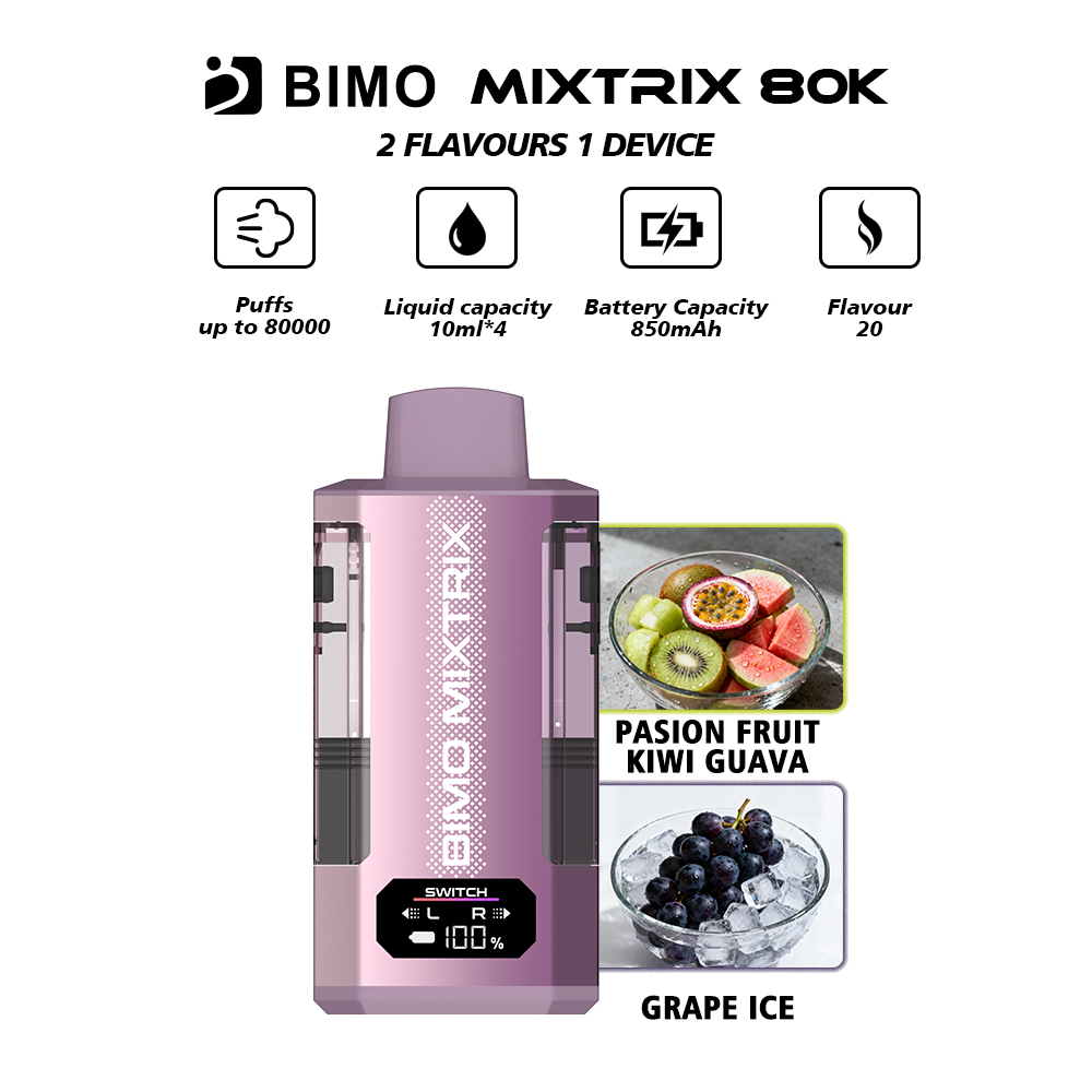 BIMO MIXTRIX 80000 Puffs,MY SHOP,BIMO MIXTRIX 80000 Puffs