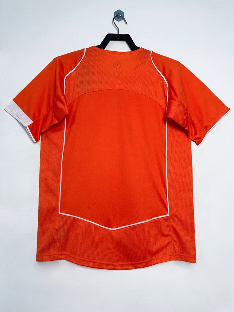 2004 season Netherlands home retro Fan version