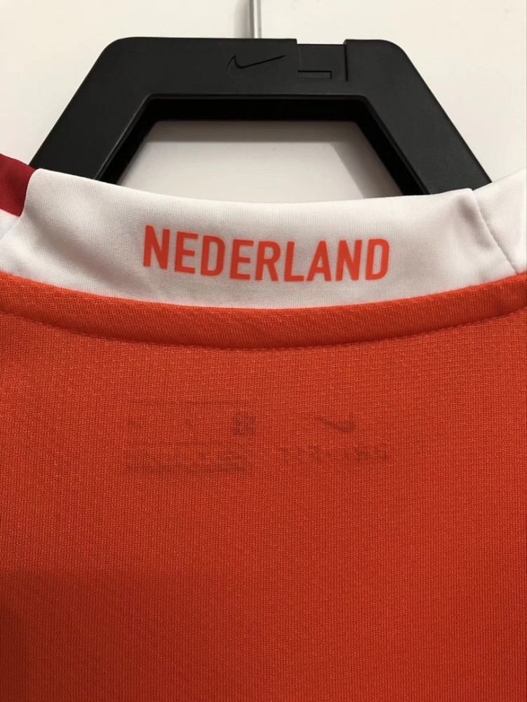 2008 season Netherlands home retro Fan version