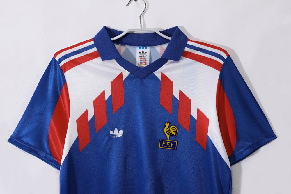 1990 season France home retro Fan version