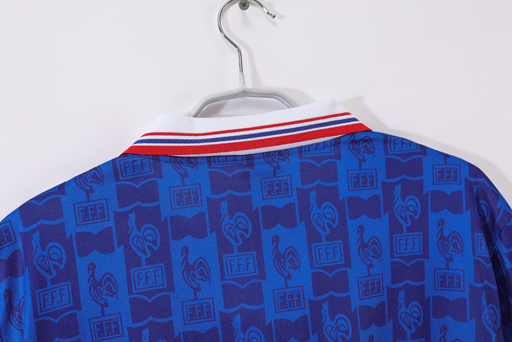 1996 season France home retro Fan version