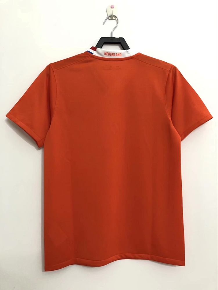 2008 season Netherlands home retro Fan version