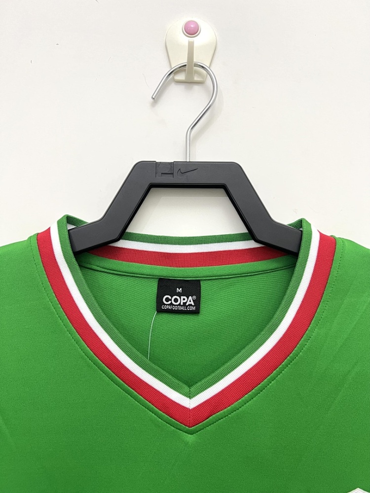 1970 season Mexico home retro Fan version