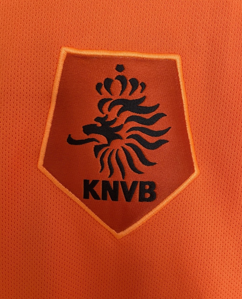 2010 season Netherlands home retro Fan version