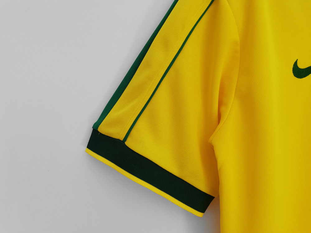 1998 season Brazil home retro Fan version