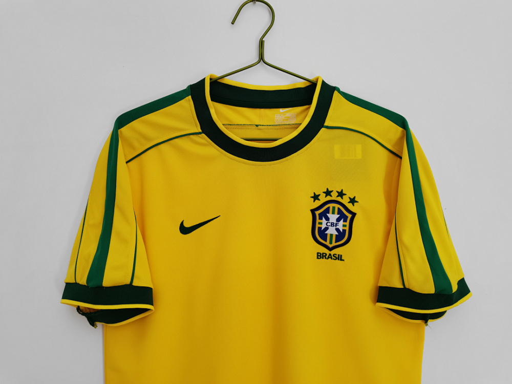 1998 season Brazil home retro Fan version