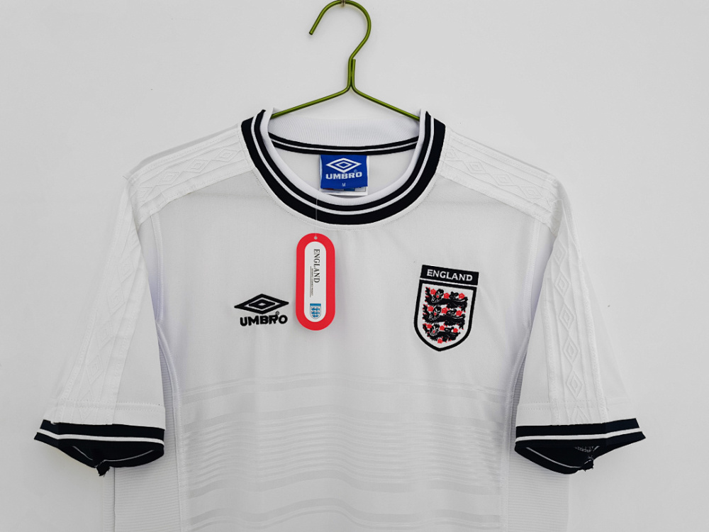 1991-01 season England home retro Fan version