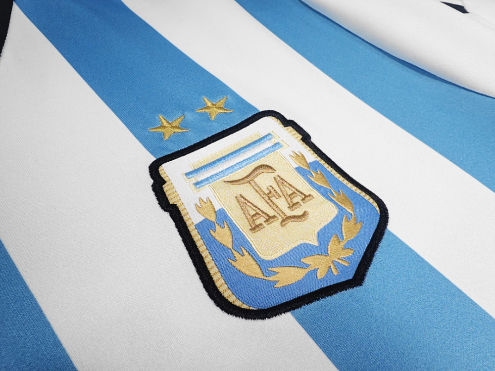 2014 season Argentina home retro Fan version