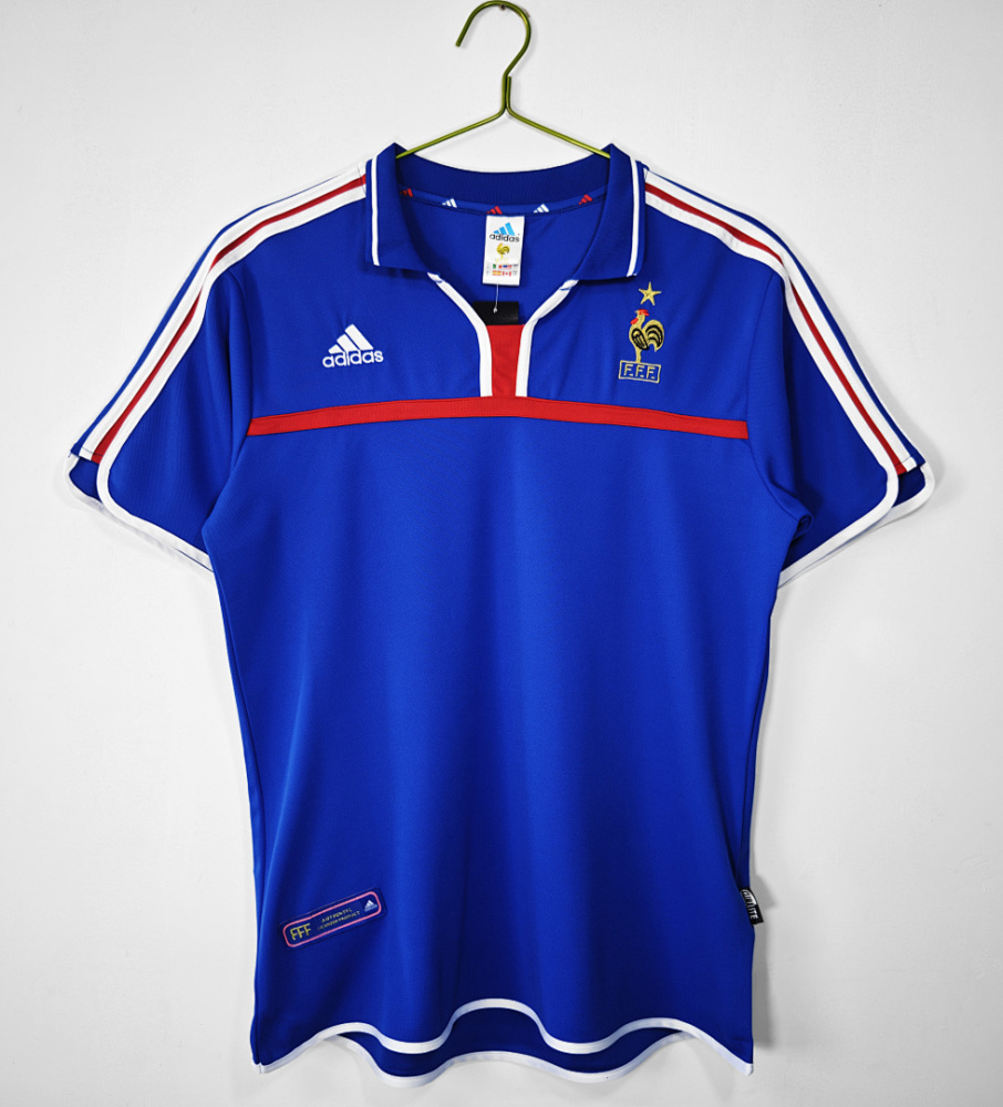 2000 season France home retro Fan version