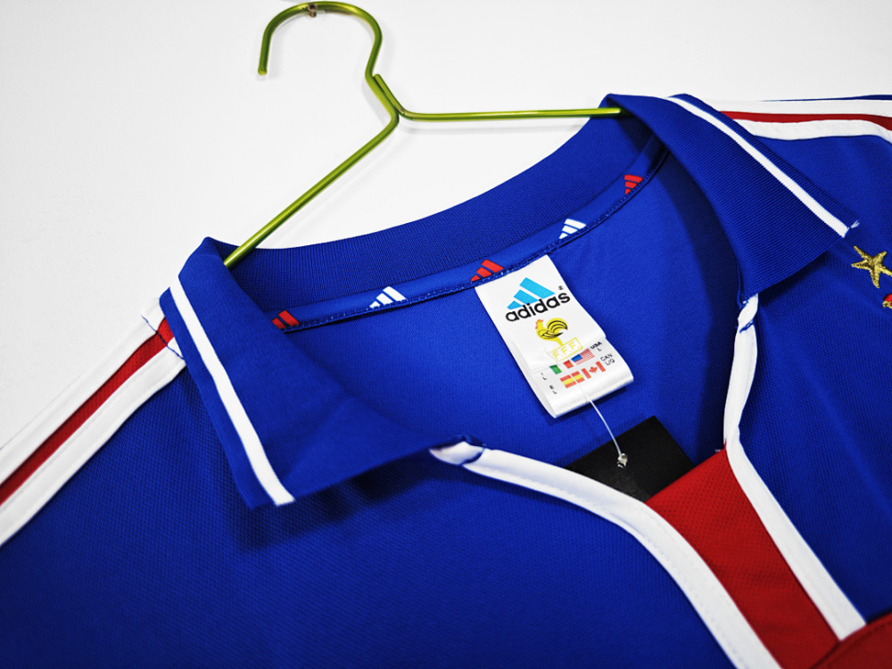 2000 season France home retro Fan version