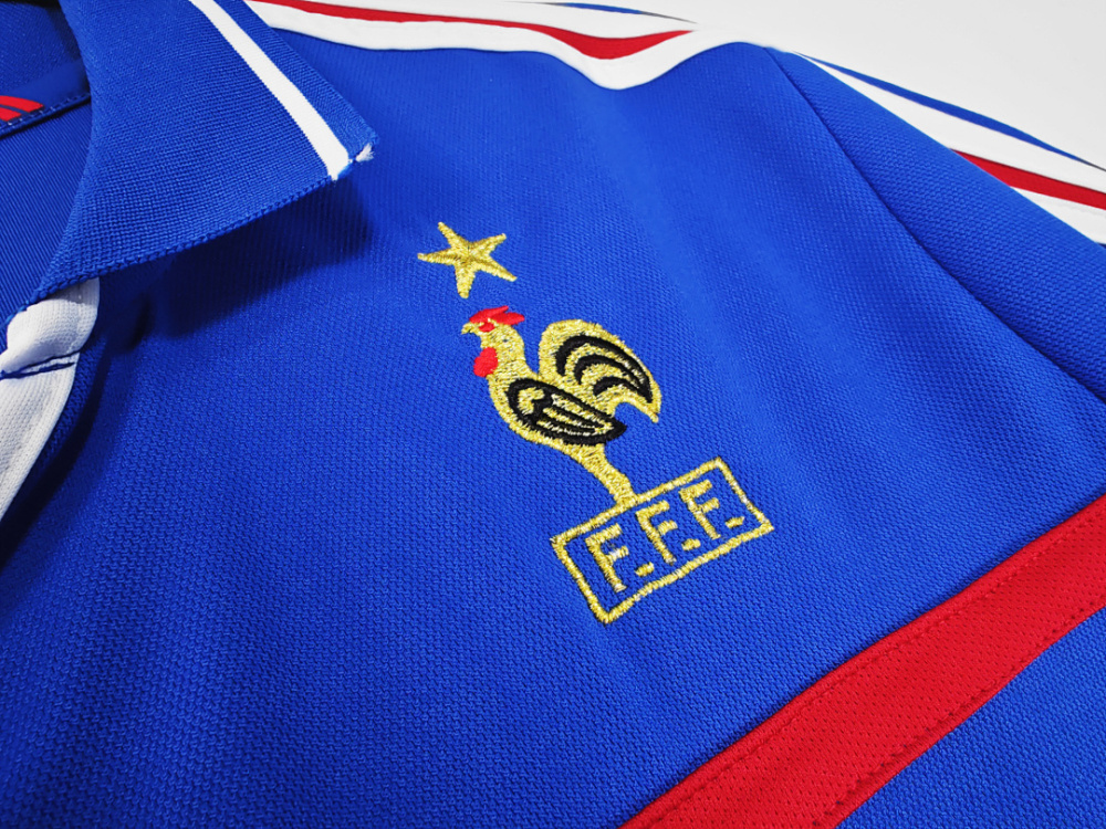 2000 season France home retro Fan version