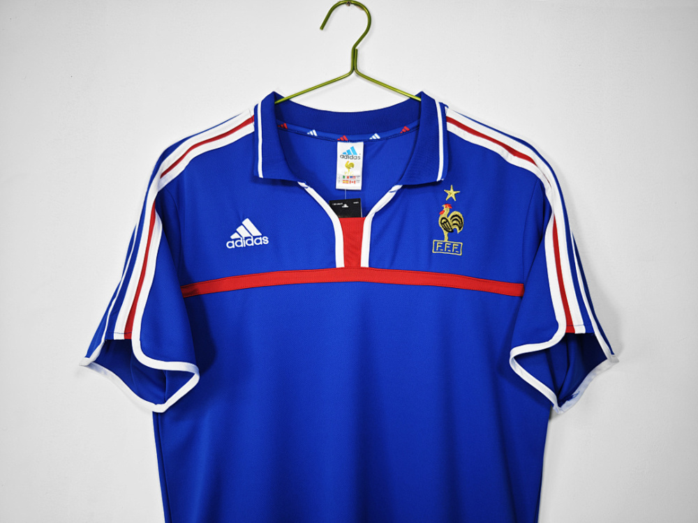 2000 season France home retro Fan version