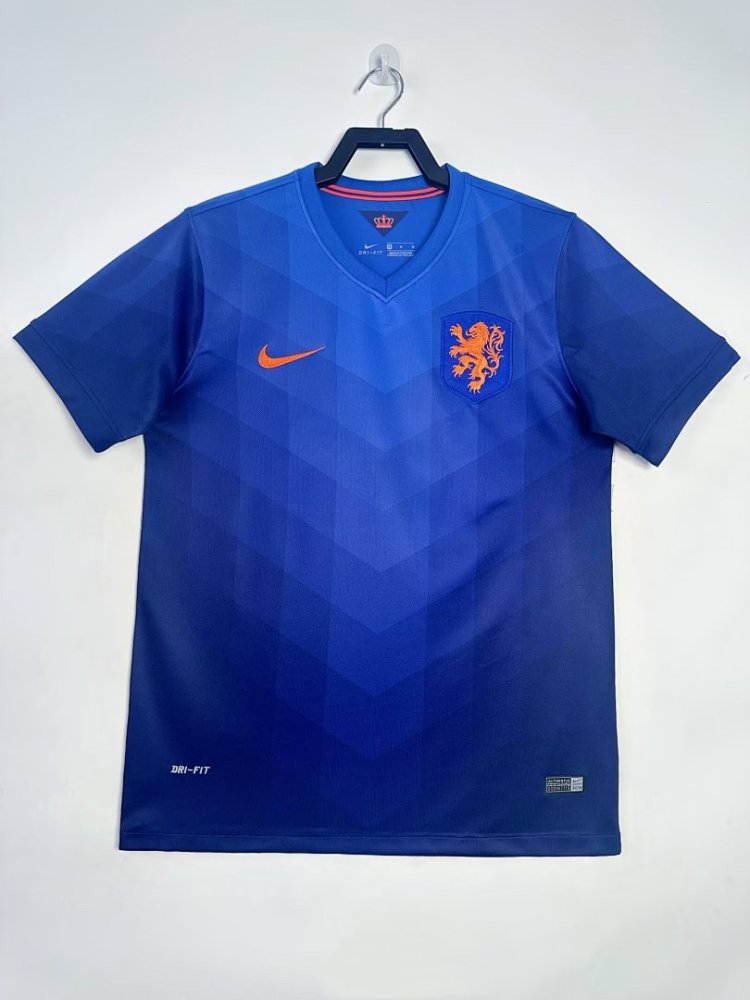 2014 season Netherlands away retro Fan version