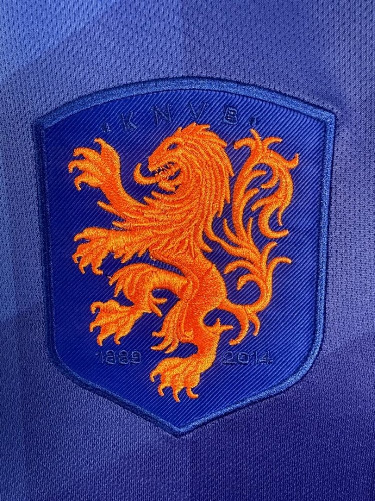 2014 season Netherlands away retro Fan version