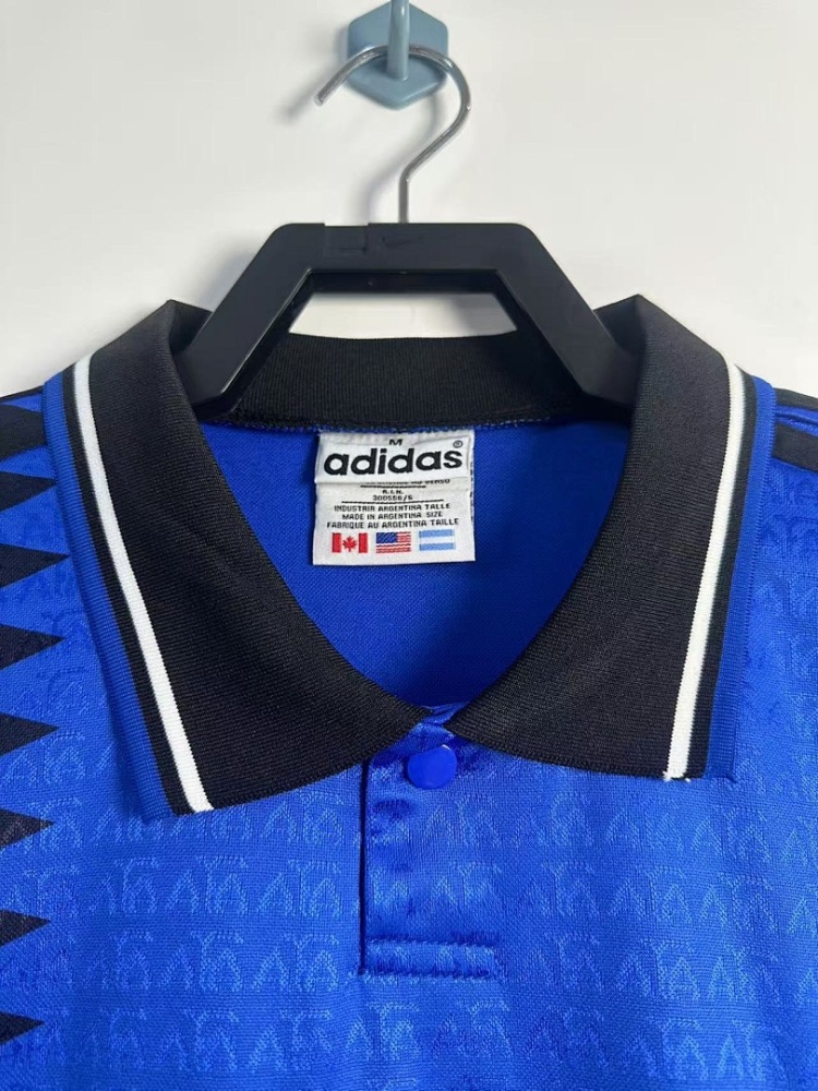1994 season Argentina away Long sleeved retro Fan version
