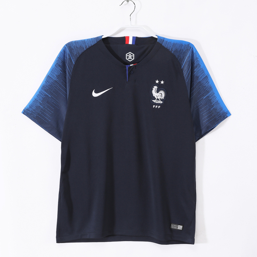 2018 season France home retro Fan version