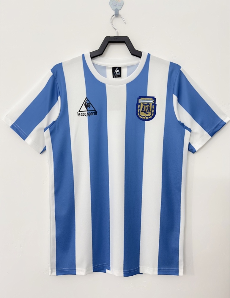 1986 season Argentina home retro Fan version