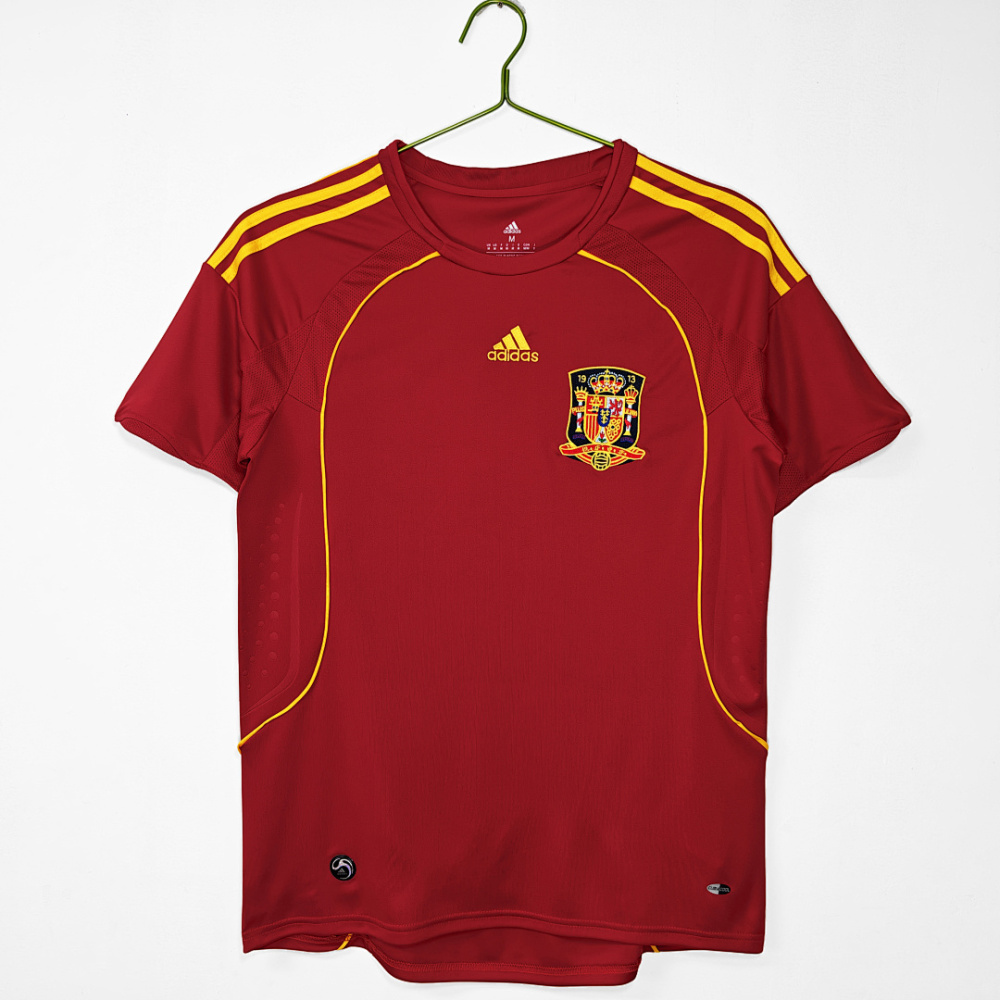 2008 season Spain home retro Fan version