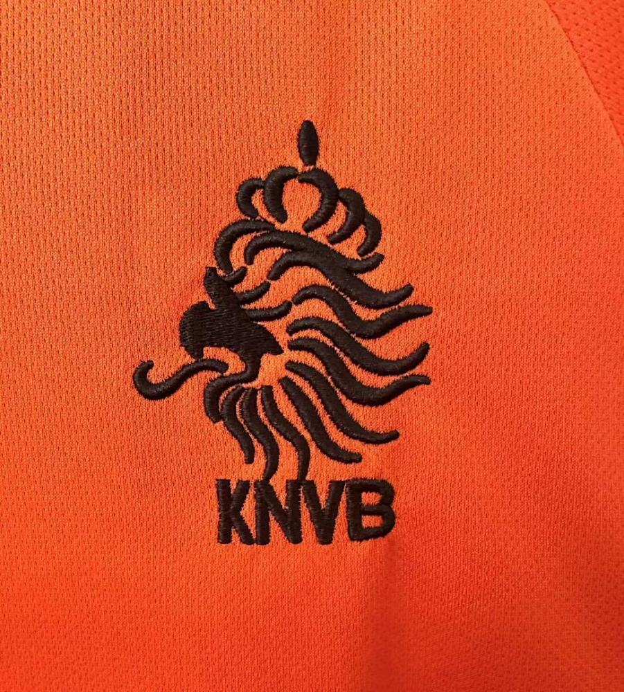 2002 season Netherlands home retro Fan version