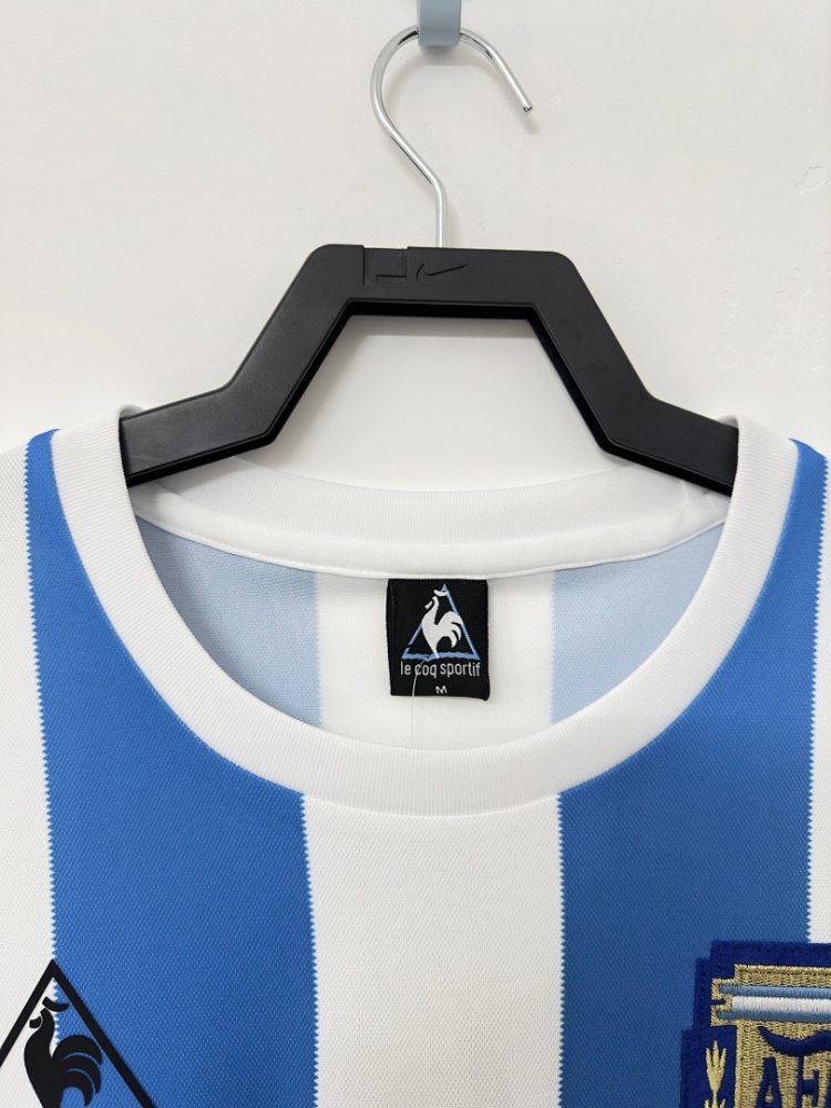 1986 season Argentina home retro Fan version