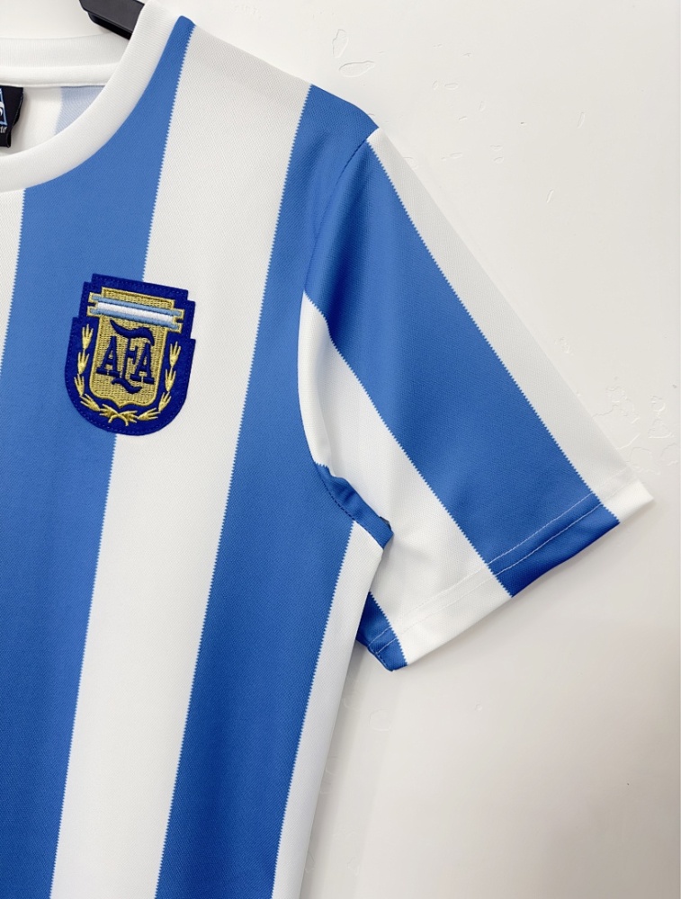 1986 season Argentina home retro Fan version