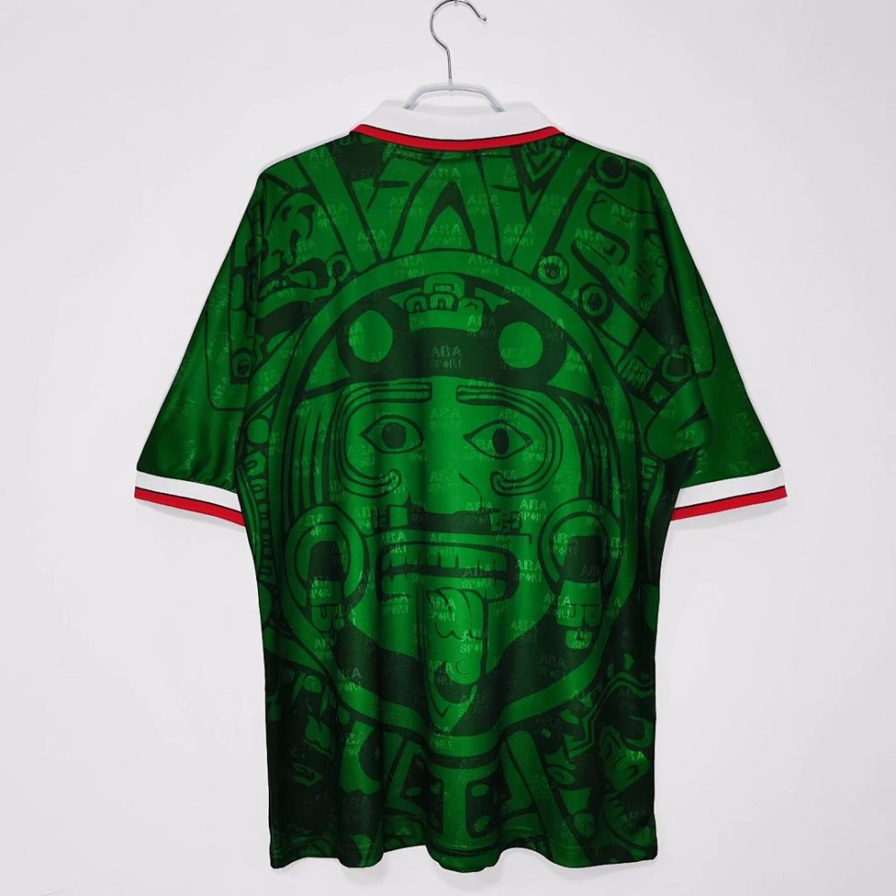 1998 season Mexico home retro Fan version