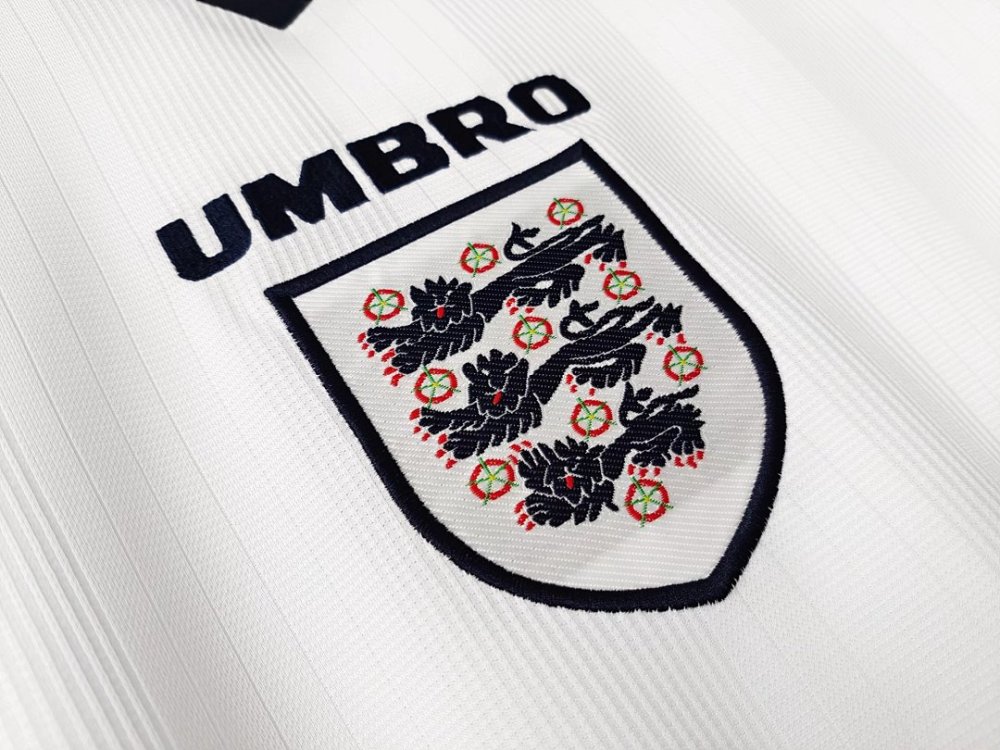 1996 season England home Long sleeved retro Fan version
