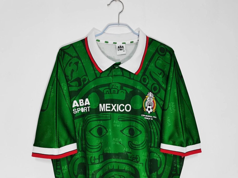 1998 season Mexico home retro Fan version